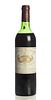 A bottle of Château Margaux Premier Grand Cru Classé 1982.
Category: red wine. Margaux, Bordeaux (France).
Level: F.