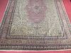 A tabriz carpet, green and pink, 420 x 290cm <br> <br>
