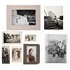 Group of Eight Early Photographs of Pueblo Life