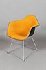 Eames for Herman Miller, Upholstered Shell DAX Chair, 1973