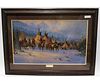 G. HARVEY "LAND OF THE TETONS" SIGNED #43/250 A.P.