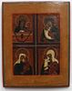 Unknown Artist - Four Marys (Russian Icon)