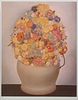 Fernando Botero (after) - Flower Pot