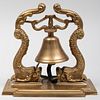 Brass Dolphin Form Table Bell