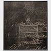 After Cy Twombly (1928-2011): Leo Castelli Gallery Poster