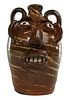 Burlon (BB) Craig (American, 1914-2002) Ugly Face Pottery Jug