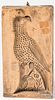 Carved parrot cookie board, 19th c.