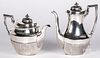 Fisher sterling silver tea and coffee pot