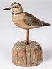 Harry Shourds carved and painted shorebird decoy