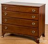 Federal inlaid cherry chest of drawers, ca. 1810