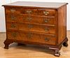 Chippendale cherry chest of drawers, ca. 1780