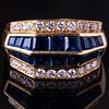 Ring, Oscar Heyman 2.55ctw Blue Sapphire & Diamond Ring