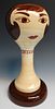 Stangl Pottery Hat or Wig Stand