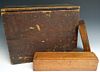 Three Vintage Wood Boxes