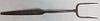 Large Wrought Iron Flesh Fork
