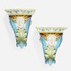 Royal Worcester, Figural wall brackets, pair