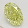 3.02 ct, Natural Fancy Yellow Even Color, VVS1, Oval cut Diamond (GIA Graded), Appraised Value: $72,400 