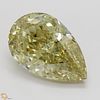 7.51 ct, Natural Fancy Brownish Yellow Even Color, IF, Pear cut Diamond (GIA Graded), Appraised Value: $210,200 