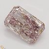 1.51 ct, Natural Fancy Brownish Pink Even Color, VS2, Radiant cut Diamond (GIA Graded), Appraised Value: $154,000 