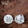 4.80 carat diamond pair Round cut Diamond GIA Graded 1) 2.40 ct, Color D, IF 2) 2.40 ct, Color D, IF. Appraised Value: $369,600 
