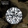 1.51 ct, E/VS1, Round cut GIA Graded Diamond. Appraised Value: $40,200 