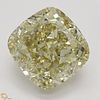 2.09 ct, Natural Fancy Brownish Yellow Even Color, VVS2, Cushion cut Diamond (GIA Graded), Appraised Value: $20,600 