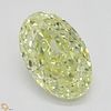 1.81 ct, Natural Fancy Yellow Even Color, IF, Oval cut Diamond (GIA Graded), Appraised Value: $31,900 