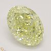 1.81 ct, Natural Fancy Yellow Even Color, VS2, Oval cut Diamond (GIA Graded), Appraised Value: $24,100 
