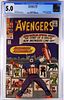 Marvel Comics Avengers #16 CGC 5.0