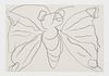 Joan Jonas, "Shape Scent Feel Butterfly Performance Drawing", 2008