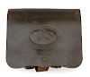 Civil War M1863 US Infantry Cartridge Box by CT Woodbury 