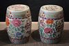 Pair of Chinese Porcelain Garden Stools
