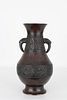 Chinese Patinated Archaic Style Bronze Vase