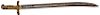 Model 1855 Brass Handle Saber Bayonet 