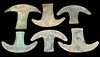 6 Aztec Copper Hoe Currency Money Blades