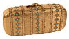 Judith Leiber Clutch Purse, mounted with jewels.