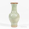Longquan Celadon-glazed Yen Yen Vase