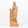 Ancient Greek Terra-cotta Figure of a Goddess