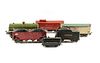 A GROUP OF SIX LIONEL PASSENGER, COAL, OIL, AND REFRIGERATOR CARS, PRE AND POST WAR,