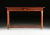 AN AFRICAN RECLAIMED BUBINGA WOOD CONSOLE TABLE, LATE 20TH CENTURY,