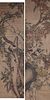Pair of Chinese Paintings Mounted as Scrolls