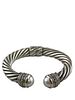 David Yurman Cable Classics 10mm Bracelet with Pearl and Diamonds