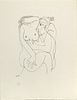 Pablo Picasso (After) - Untitled (8.10.64 XVII)