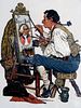 Norman Rockwell - Ye Pipe & Bowl