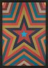 SOL LEWITT (United States, 1928 - 2007).
"Five pointed star with colorbands", from the Suite Olympic Centennial, 1992.
Silkscreen on 270 g Velin d'Arc