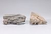 Two Antique Indian Stone Carvings