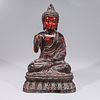 Antique Chinese Iron Buddha