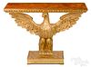 Giltwood eagle pier table, 19th c.