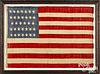 Civil War era thirty-four star American flag