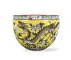 Chinese Sancai Glazed Dragon Jar, 19th C.